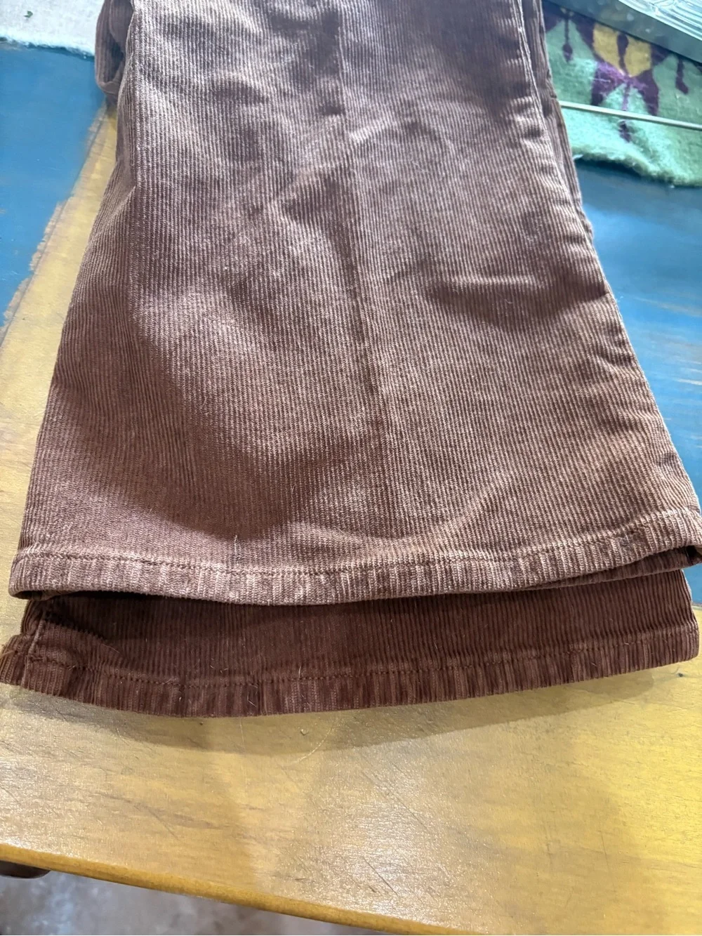 American Eagle Outfitters High-Rise Flare Corduroy Jeans - Brown